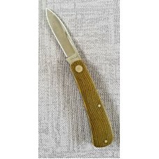 Jeffrey Mitchell custom shadow Zulu knife, OD Ripple Micarta. CPM-154, 3.75" filework SALE
