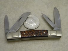 Boker USA Tree Brand Delrin 4 Blade 6113 Medium Congress Knife