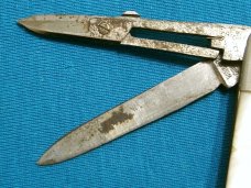 VINTAGE WINDSOR CUTLERY GERMANY PEARL EQUAL END CIGA SCISSOR SEWING FOLDING POCKET KNIVES OLD