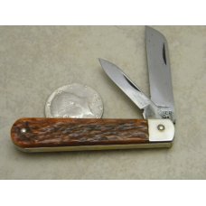 Vintage Boker USA 104 Bone Jack Knife