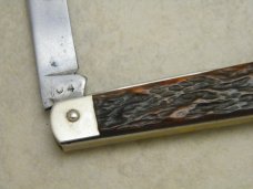 Vintage Boker USA 104 Bone Jack Knife