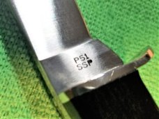 Vintage Case XX P 51 SSP Little Devil Sheath Knife with Original Leather Sheath LIL DEVIL