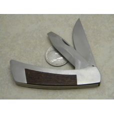 Gerber Portland OR 97223 USA Wood Classic Folding Linerlock Knife c1970s