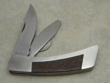 Gerber Portland, OR 97223 USA Wood Classic Folding Linerlock Knife c.1970's