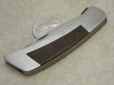 Gerber Portland, OR 97223 USA Wood Classic Folding Linerlock Knife c.1970's