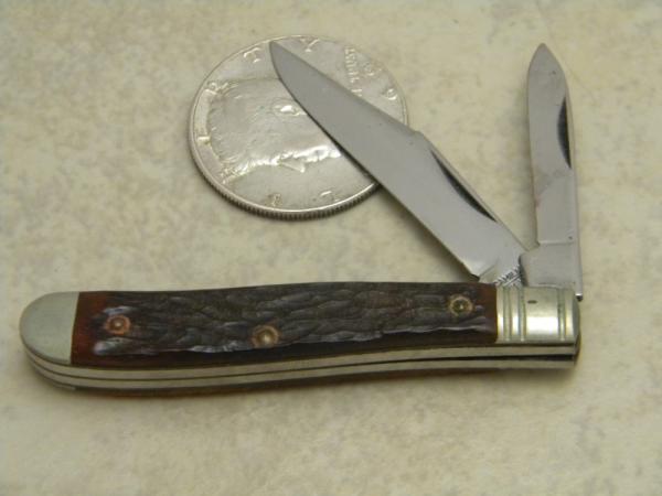 Camillus New York USA Bone 21 Peanut Jack Knife Camillus New York USA Bone 21 Peanut Jack Knife