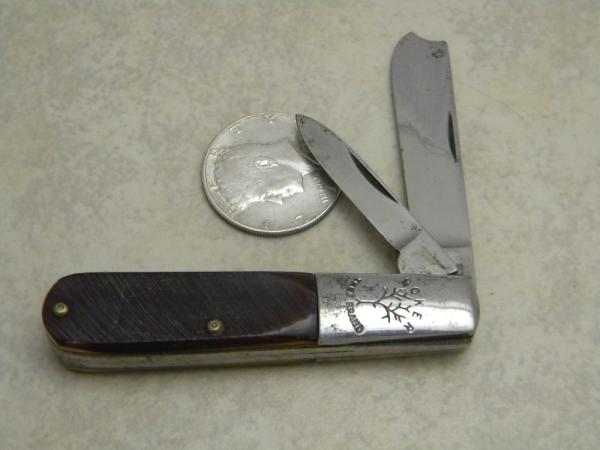 Boker Tree Brand Saw Cut Delrin #495 Razor Barlow Knife c.1978-1984