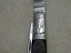Boker Tree Brand Saw Cut Delrin #495 Razor Barlow Knife c.1978-1984