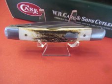 Case XX  2004  Tony Bose  Genuine Burnt Stag Modified Muskrat Pattern # TB522004 ATS-34