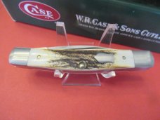 Case XX  2004  Tony Bose  Genuine Burnt Stag Modified Muskrat Pattern # TB522004 ATS-34