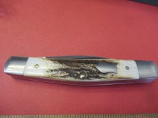 Case XX  2004  Tony Bose  Genuine Burnt Stag Modified Muskrat Pattern # TB522004 ATS-34