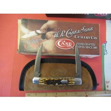 Case XX 2011 Tony Bose Peach Seed Dark Molasses Bone Modified Muskrat # TB622004DAM