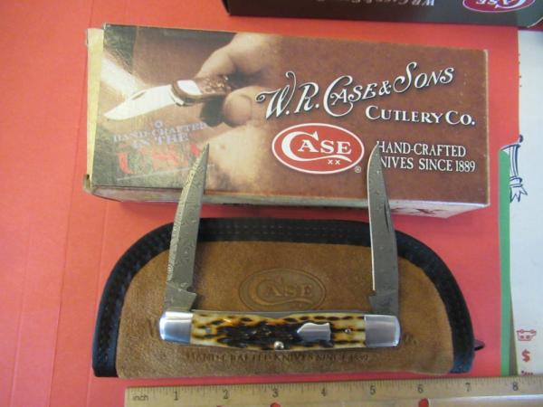 Case XX 2011 Tony Bose Peach Seed Dark Molasses Bone Modified Muskrat # TB622004DAM Case XX 2011 Tony Bose Peach Seed Dark Molasses Bone Modified Muskrat # TB622004DAM