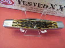 Case XX 2011 Tony Bose Peach Seed Dark Molasses Bone Modified Muskrat # TB622004DAM