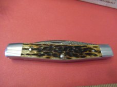 Case XX 2011 Tony Bose Peach Seed Dark Molasses Bone Modified Muskrat # TB622004DAM