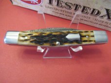 Case XX 2011 Tony Bose Peach Seed Dark Molasses Bone Modified Muskrat # TB622004DAM