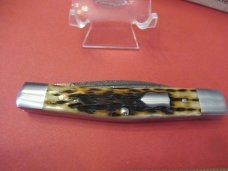 Case XX 2011 Tony Bose Peach Seed Dark Molasses Bone Modified Muskrat # TB622004DAM