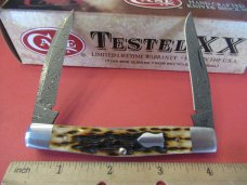 Case XX 2011 Tony Bose Peach Seed Dark Molasses Bone Modified Muskrat # TB622004DAM