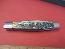 Case XX 2004 Tony Bose Abalone Modified Muskrat Pattern # TB822004 ATS-34 