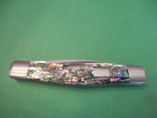 Case XX 2004 Tony Bose Abalone Modified Muskrat Pattern # TB822004 ATS-34 