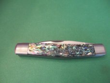 Case XX 2004 Tony Bose Abalone Modified Muskrat Pattern # TB822004 ATS-34 