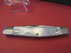 Case XX 2004 Tony Bose Genuine Mother of Pearl  Modified Muskrat Pattern # TB822004 ATS-34