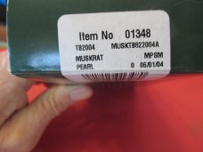 Case XX 2004 Tony Bose Genuine Mother of Pearl  Modified Muskrat Pattern # TB822004 ATS-34