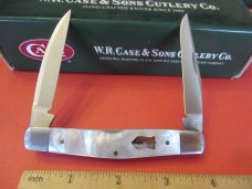 Case XX 2004 Tony Bose Genuine Mother of Pearl  Modified Muskrat Pattern # TB822004 ATS-34
