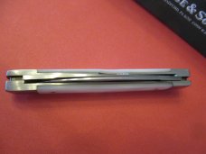 Case XX 2004 Tony Bose Genuine Mother of Pearl  Modified Muskrat Pattern # TB822004 ATS-34