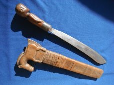 Rare Vintage Indonesian, West Sumba Sword, Machete. Brought back by a WWII Veteran