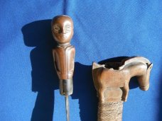 Rare Vintage Indonesian, West Sumba Sword, Machete. Brought back by a WWII Veteran