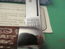 Case Classic 1990 Anglo Saxon Whittler  Pattern # 6391 