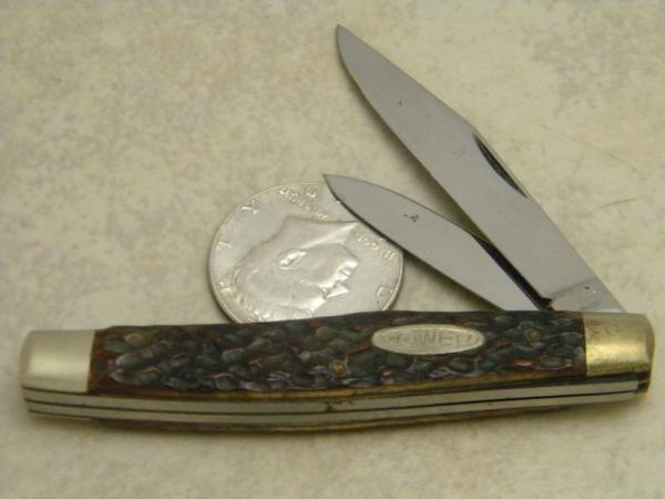 Bower Solingen Germany Jigged Bone Jack Knife