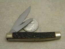 Bower Solingen Germany Jigged Bone Jack Knife