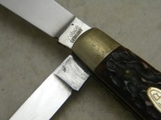 Bower Solingen Germany Jigged Bone Jack Knife