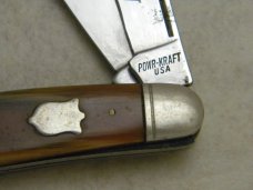 Vintage POWR-CRAFT USA (Montgomery-Ward Trademark)  Stockman Knife
