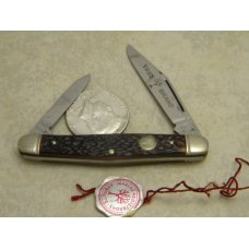 Vintage Boker USA Tree Brand 3588 Jigged Delrin Pen Knife