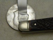 Vintage Boker USA Tree Brand 3588 Jigged Delrin Pen Knife