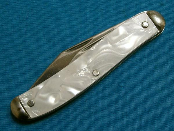 VINTAGE CRACKED ICE HANDLE THE IDEAL USA SERPENTINE PEN JACK FOLDING POCKET KNIFE KNIVES OLD VINTAGE CRACKED ICE HANDLE THE IDEAL USA SERPENTINE PEN JACK FOLDING POCKET KNIFE KNIVES OLD