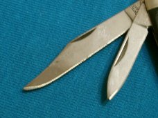 VINTAGE FRONTIER IMPERIAL IRELAND SERPENTINE PEN JACK FOLDING POCKET KNIFE KNIVES OLD