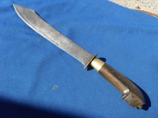  Hand Forged Filipino Pira With Leather Sheath,  Super Sharp!!! 