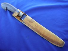  Hand Forged Filipino Pira With Leather Sheath,  Super Sharp!!! 