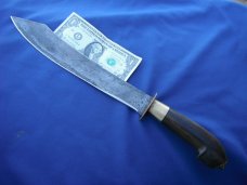  Hand Forged Filipino Pira With Leather Sheath,  Super Sharp!!! 