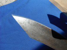  Hand Forged Filipino Pira With Leather Sheath,  Super Sharp!!! 