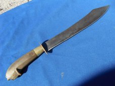  Hand Forged Filipino Pira With Leather Sheath,  Super Sharp!!! 