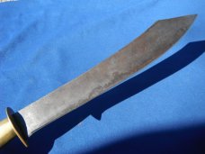  Hand Forged Filipino Pira With Leather Sheath,  Super Sharp!!! 