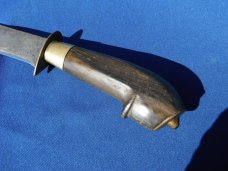  Hand Forged Filipino Pira With Leather Sheath,  Super Sharp!!! 
