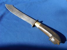  Hand Forged Filipino Pira With Leather Sheath,  Super Sharp!!! 