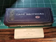 Case Brothers Celluloid Candy Stripe Knife in Collector's Tin- Unused AND VERY NICE