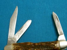 VINTAGE CAMILLUS POWR KRAFT USA 84-65 SWORD BRAND STOCKMAN JACK FOLDING POCKET KNIFE KNIVES OLD
